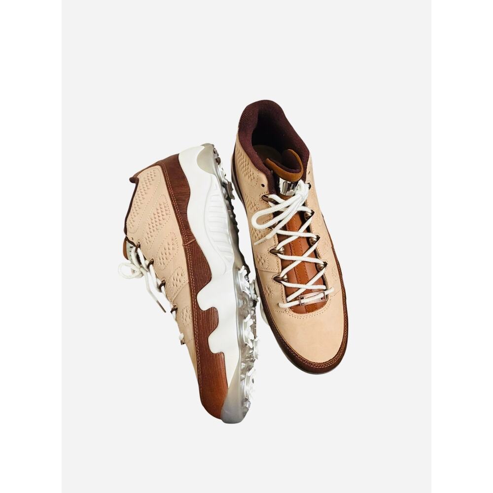 Jordan 9 Retro Low Golf Happy Life Wood Woodgrain size 11.5 Masters release 2024 - Picture 8 of 12